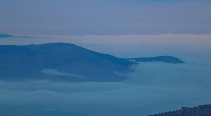 من الأردن .. مشهد لأراضي فلسطين