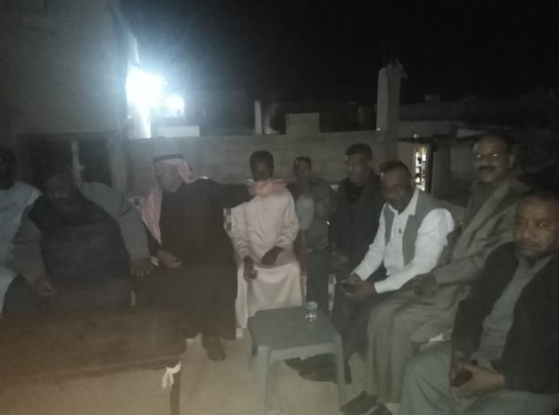 شيوخ عشائر الأغوار الجنوبية للنائب صداح