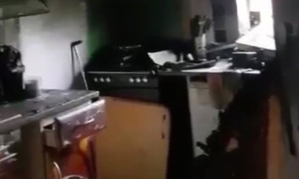 آلة تجفيف ملابس تتسبب بتشرد عائلة