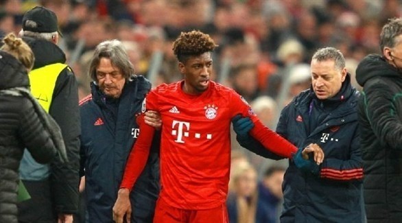 بايرن: ركبة كومان وضعت في جبيرة