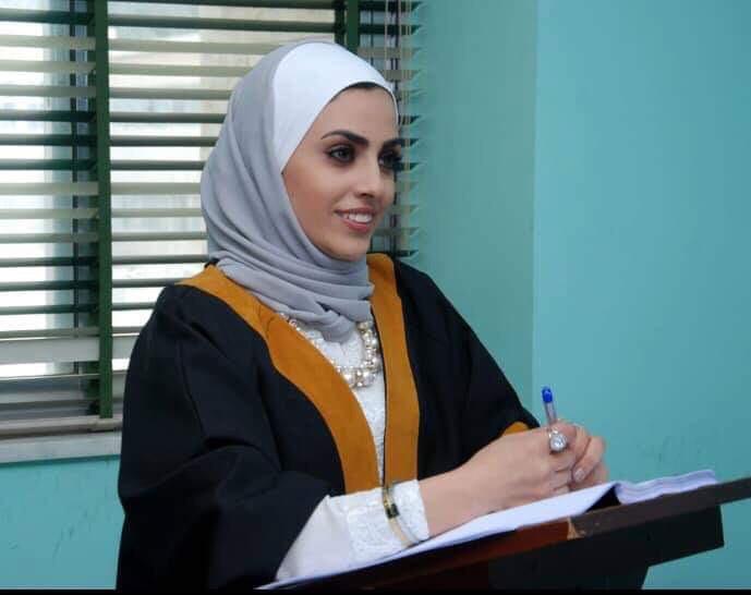 شروق المصري.. مبروك الماجستير