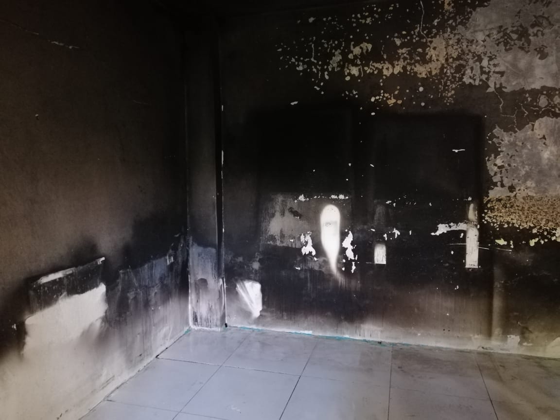 الأوقاف: هذا سبب الحريق في مسجد