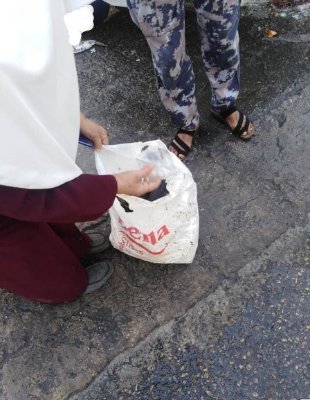 انقاذ مبلغ مالي من محطة نفايات