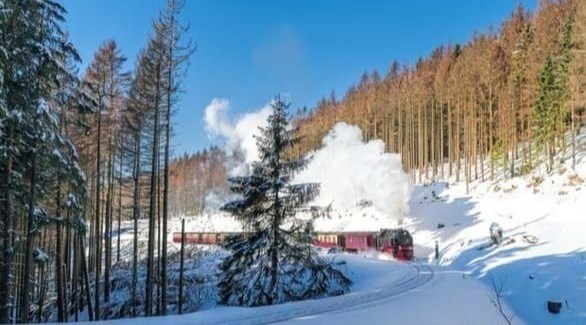 أفضل الرحلات الشتوية بالقطار في أوروبا