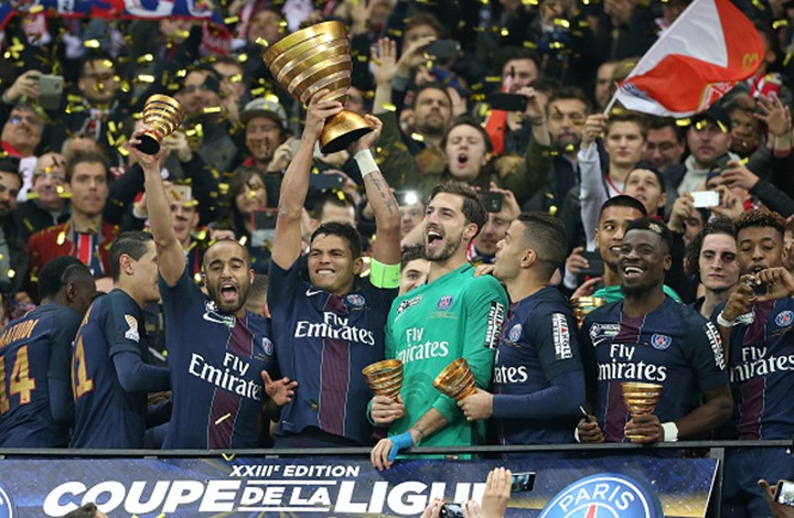 سان جيرمان بطلا لكأس الرابطة للمرة