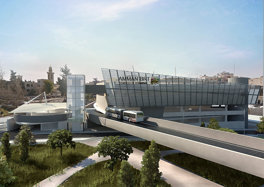 هكذا ستبدو محطة الباص السريع في