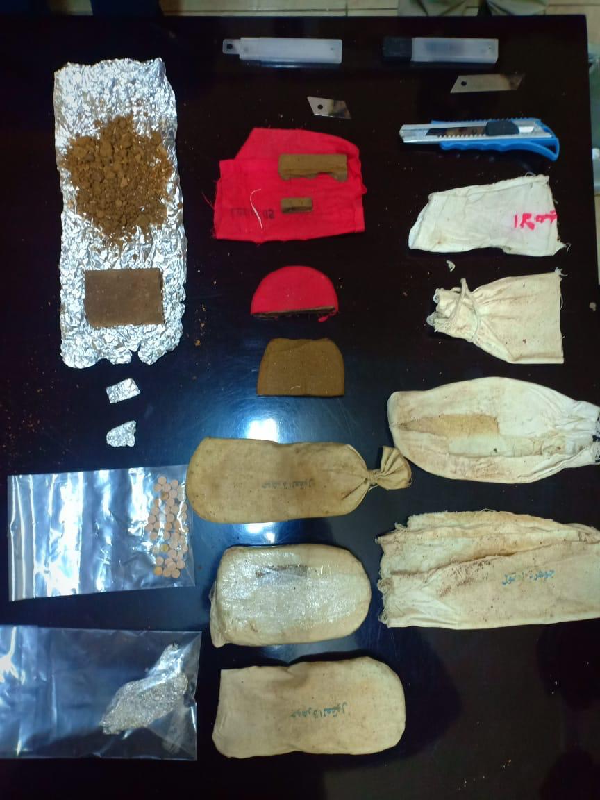ضبط كميات كبيرة من المواد المخدرة