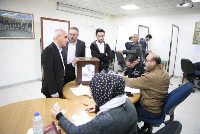 الجامعة الأردنية تعلن نتائج انتخابات 23