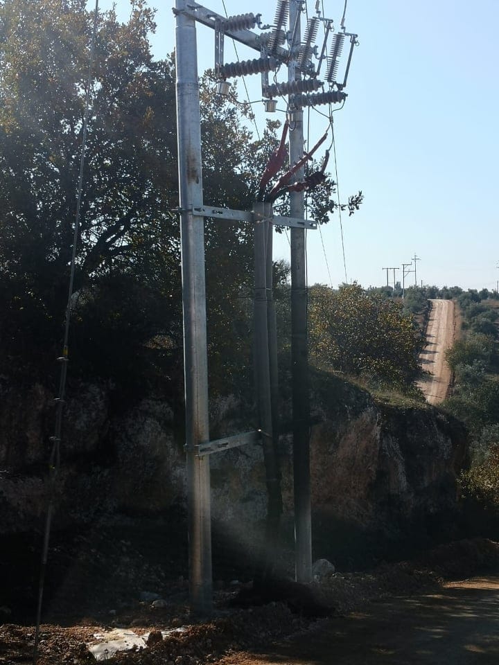 التميمي: لم يحرق محولا كهرباء يغذيان