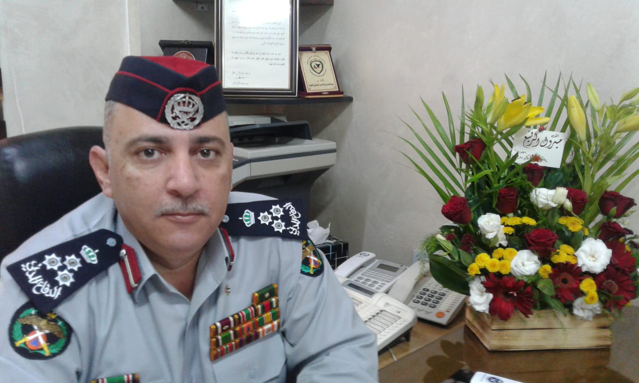 العميد حاتم جابر، الف مبروك المنصب