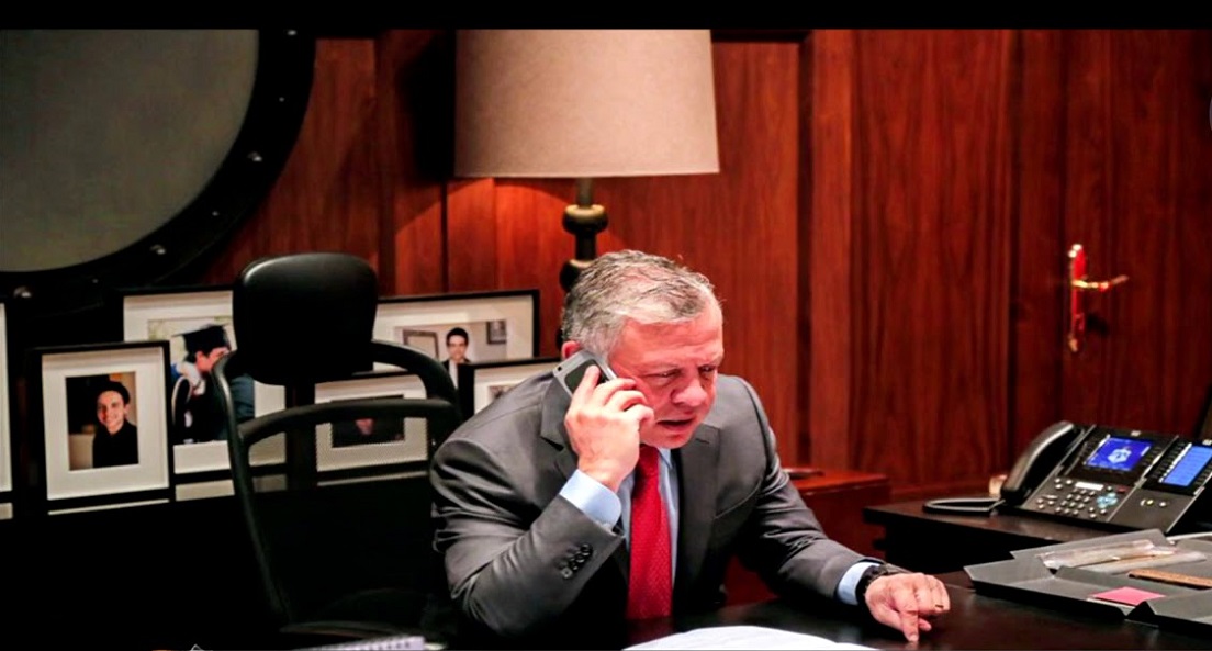 الملك يتصل بالعاهل المغربي محمد السادس