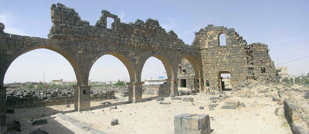 اكتشاف سراج اثري يعود للعصر الاموي