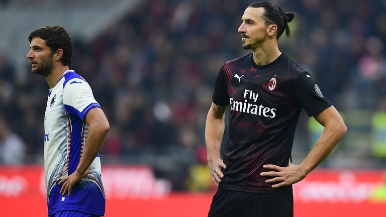 ميلان يتعثر أمام سامبدوريا في الظهور