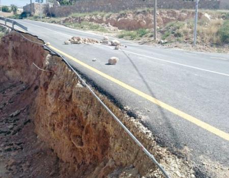 إغلاق طريق حيوي في الطفيلة بسبب
