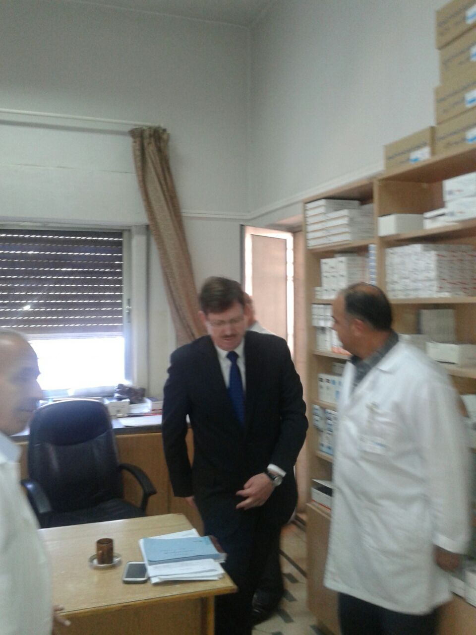 الشياب يزور مركز صحي جبل عمان