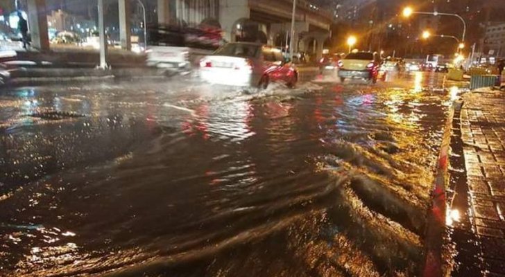 الأمانة لـ ’مدار الساعة‘: أمطار غزيرة