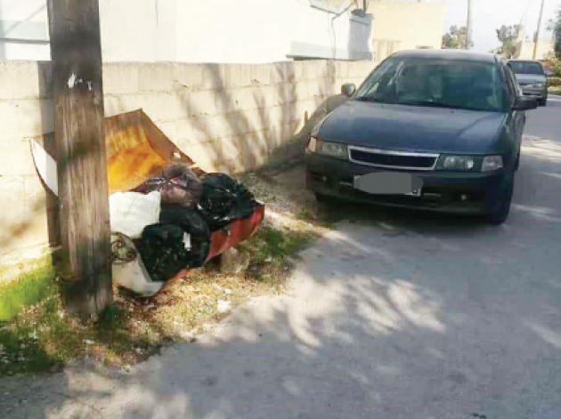 الغور الشمالي: سكان يستخدمون براميل النفايات