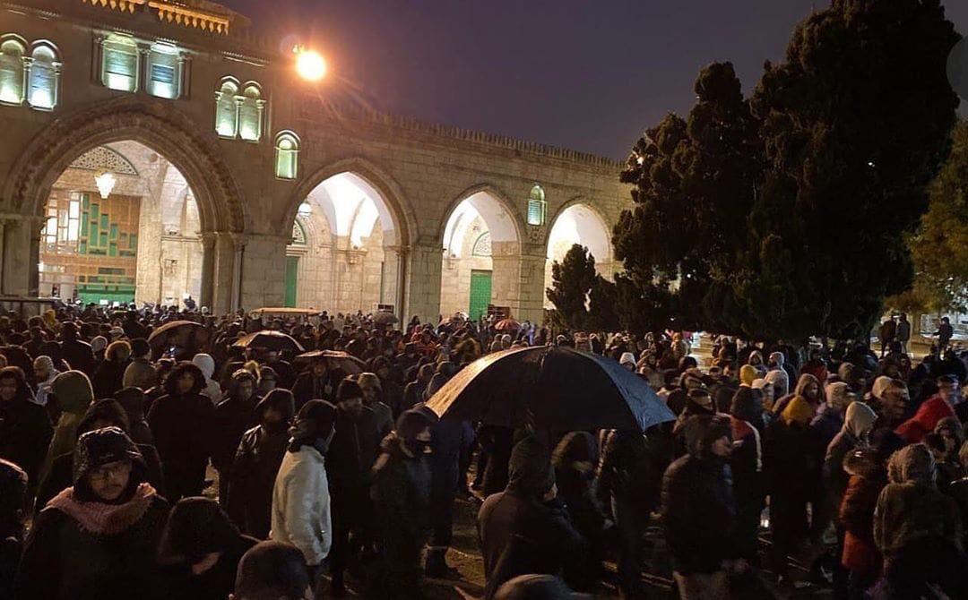 ما الذي حدث في المسجد الأقصى