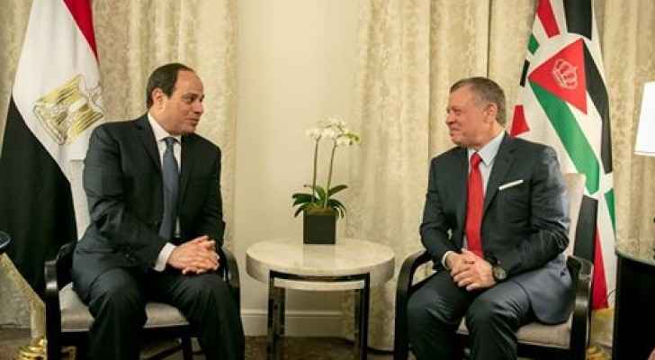 الملك يلتقي السيسي في واشنطن