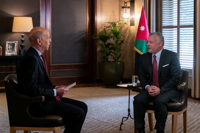 قناة (فرانس 24) تجري مقابلة تلفزيونية