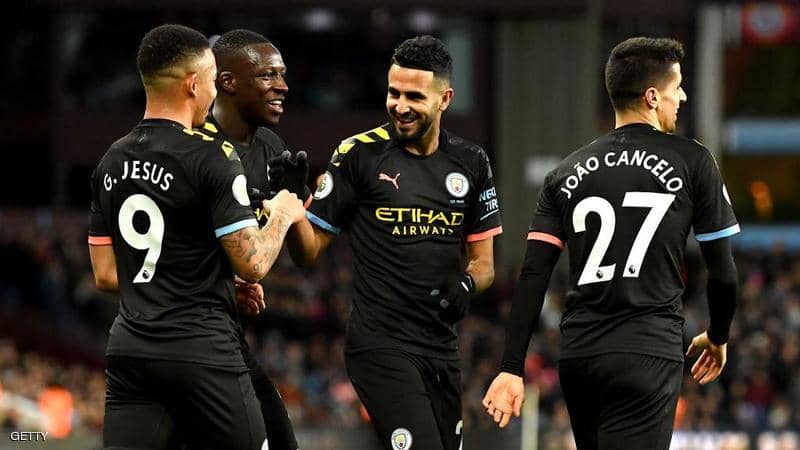 محرز وأغويرو يتألقان.. ومانشستر سيتي يسحق