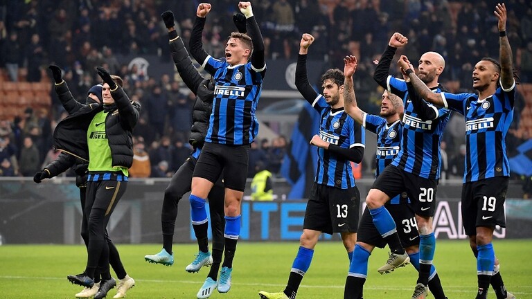 إنتر ميلان ولاتسيو يتأهلان إلى ربع