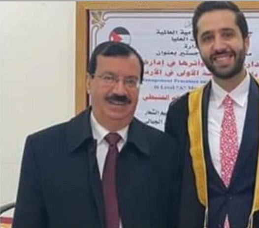 مبروك الماجستير لـ محمد عبد الاله