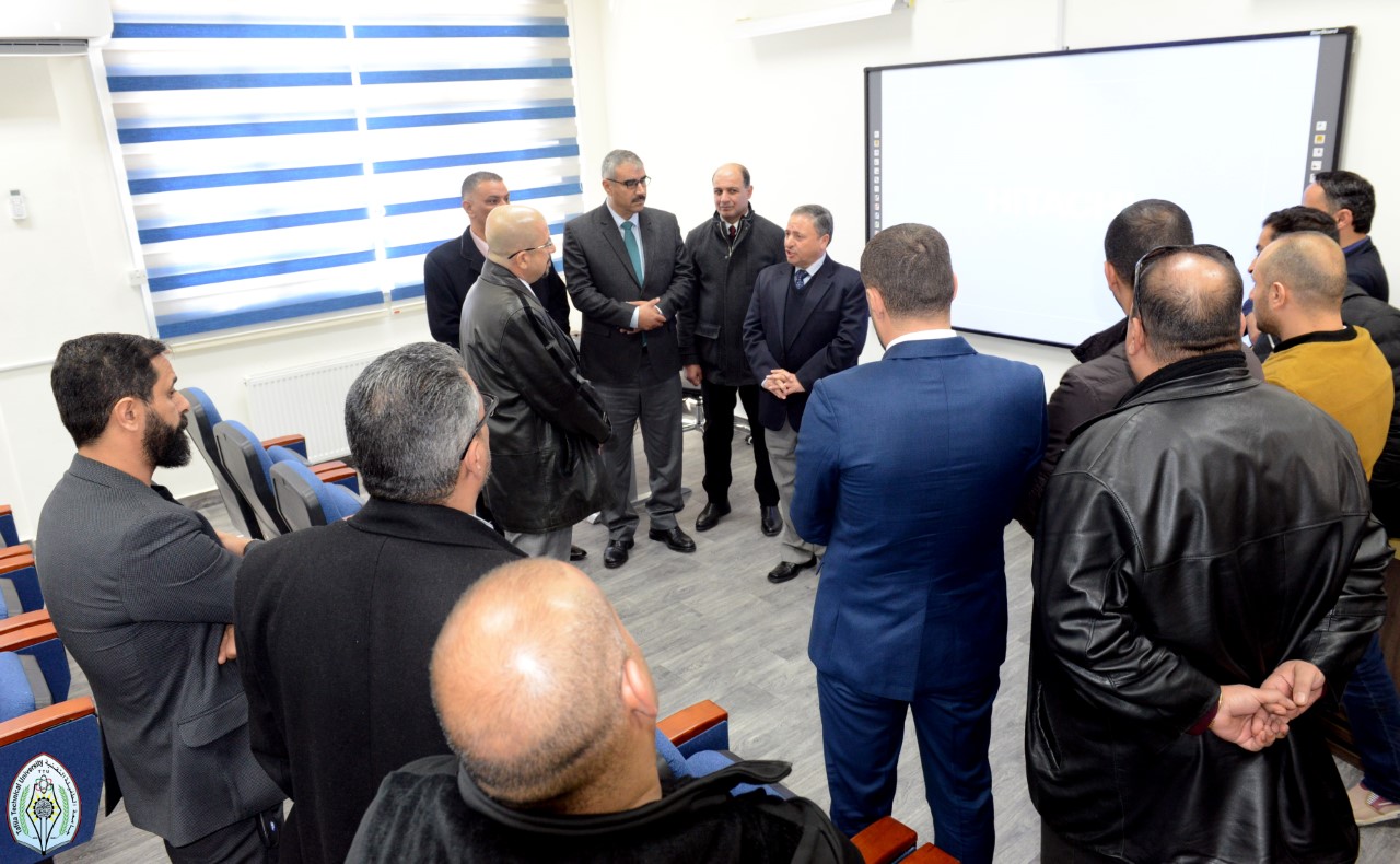 افتتاح قاعة تدريسية متكاملة في الطفيلة