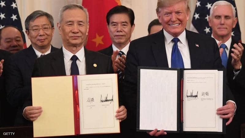 واشنطن وبكين توقعان اتفاق التجارة «التاريخي»