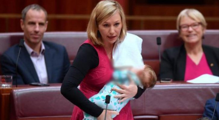 الرضاعة الطبيعية تحت قبة البرلمان ..