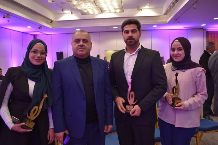 فوز ثلاثة طلاب من جامعة الزرقاء