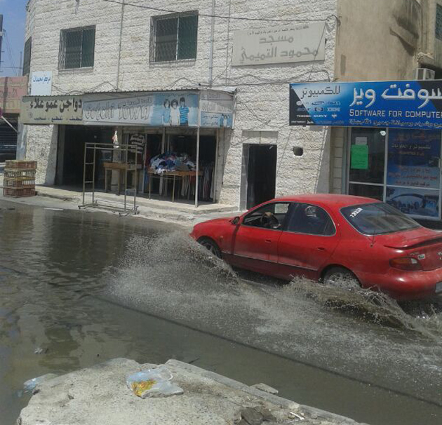حل مشكلة فيضان وادي زبدا بمياه