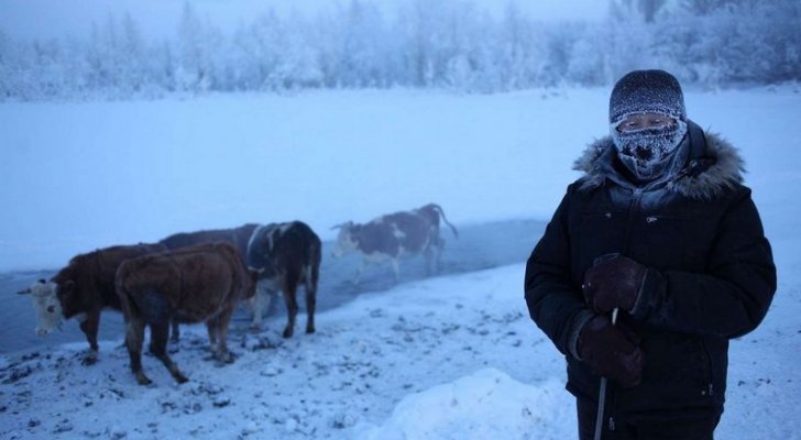 شاهد بالصور.. أبرد قرية على وجه