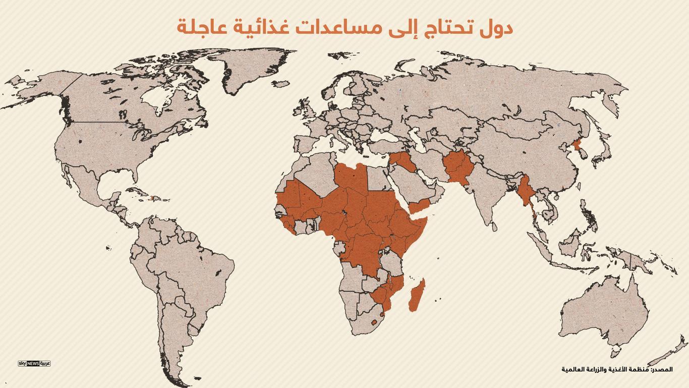 إنفوغرافيك.. أكبر دول زراعية عربية تعاني