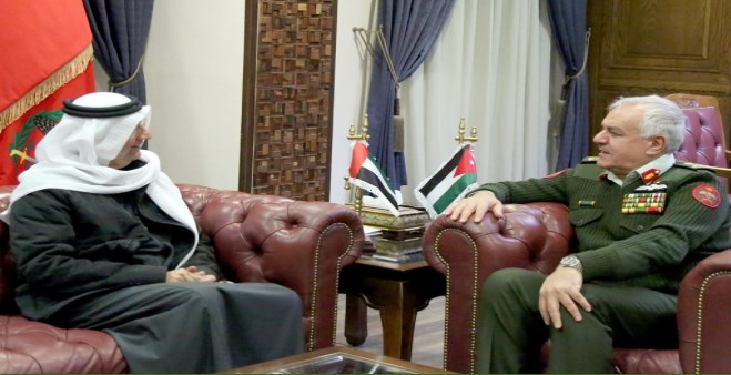 الحنيطي يستقبل البلوشي