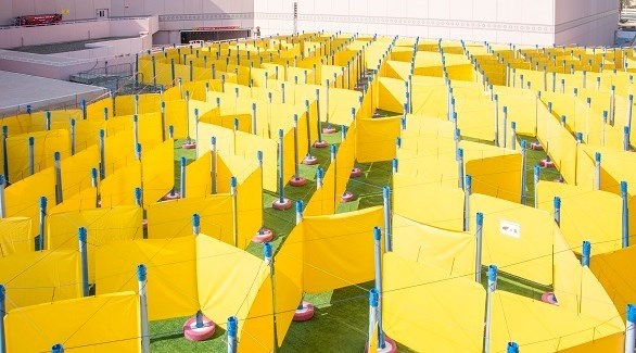 أكبر لعبة متاهة متنقلة في العالم