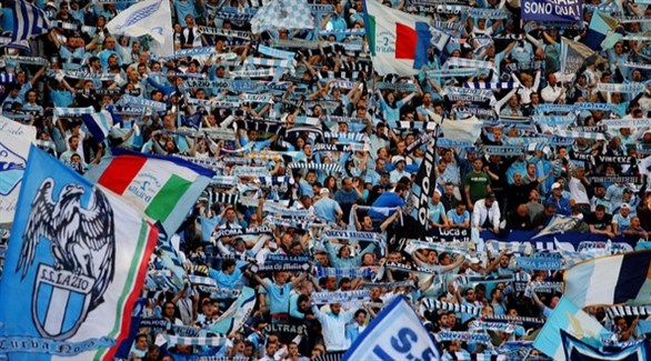 لاتسيو يطالب بتغريم جماهيره