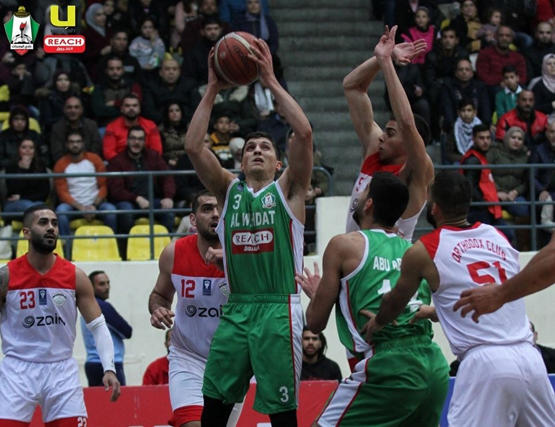 الوحدات يفوز على الارثوذكسي في ثالث