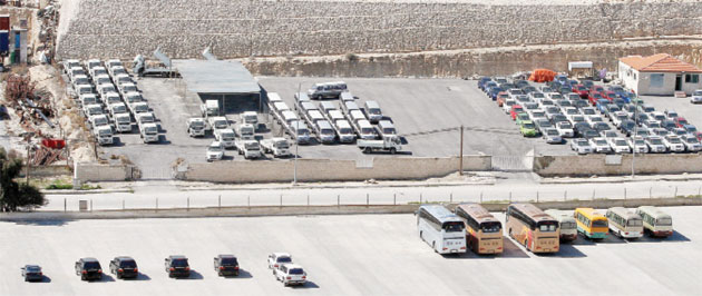 “حرة الزرقاء”: تراجع التخليص على المركبات