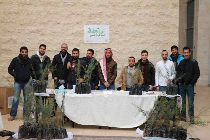 طلبة إعلام جامعة الشرق الأوسط ينفذون