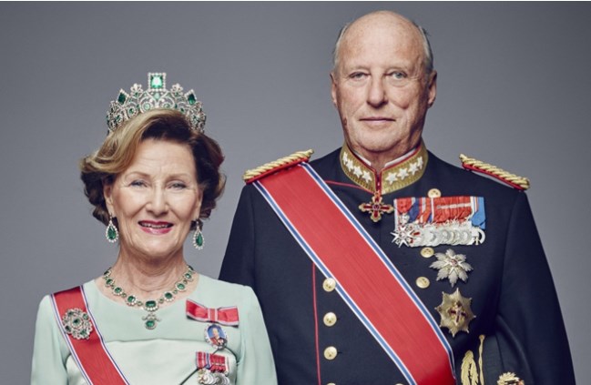 ملك وملكة النرويج يزوران الأردن في