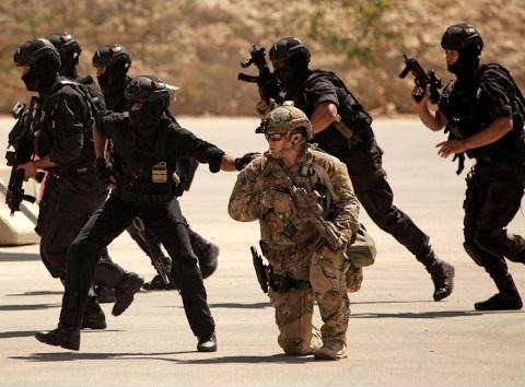 تمرين عسكري بين الجيش والاجهزة الامنية