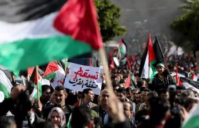 مسيرات احتجاجية ضد “صفقة القرن” اليوم