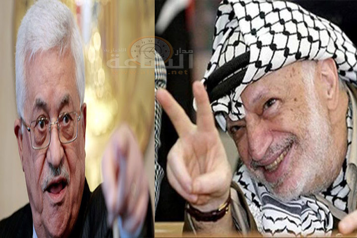 كوفية عرفات وبدلة ورباط عنق محمود