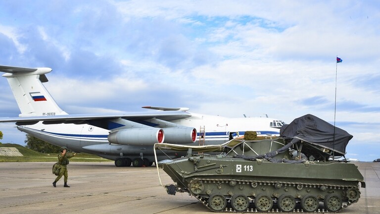 طائرات وزارة الدفاع الروسية تجلي المواطنين