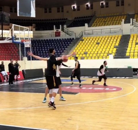 منتخب السلة يباشر تدريباته استعدادا لكأس