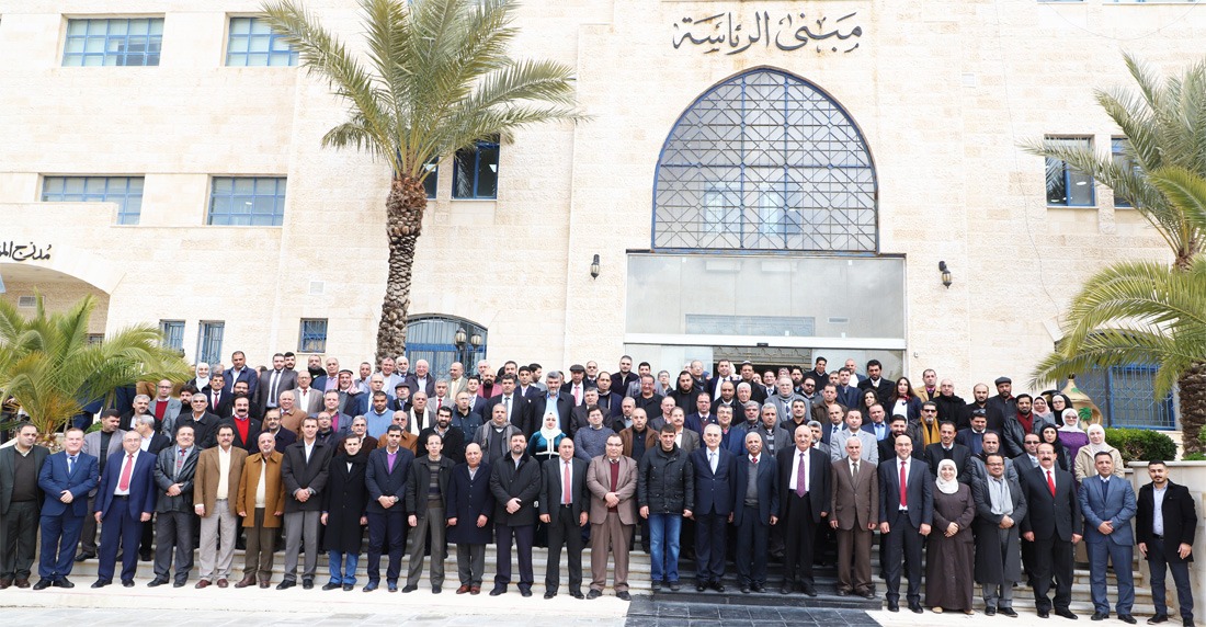 حمدان يباشر عمله رئيسا لجامعة الزرقاء