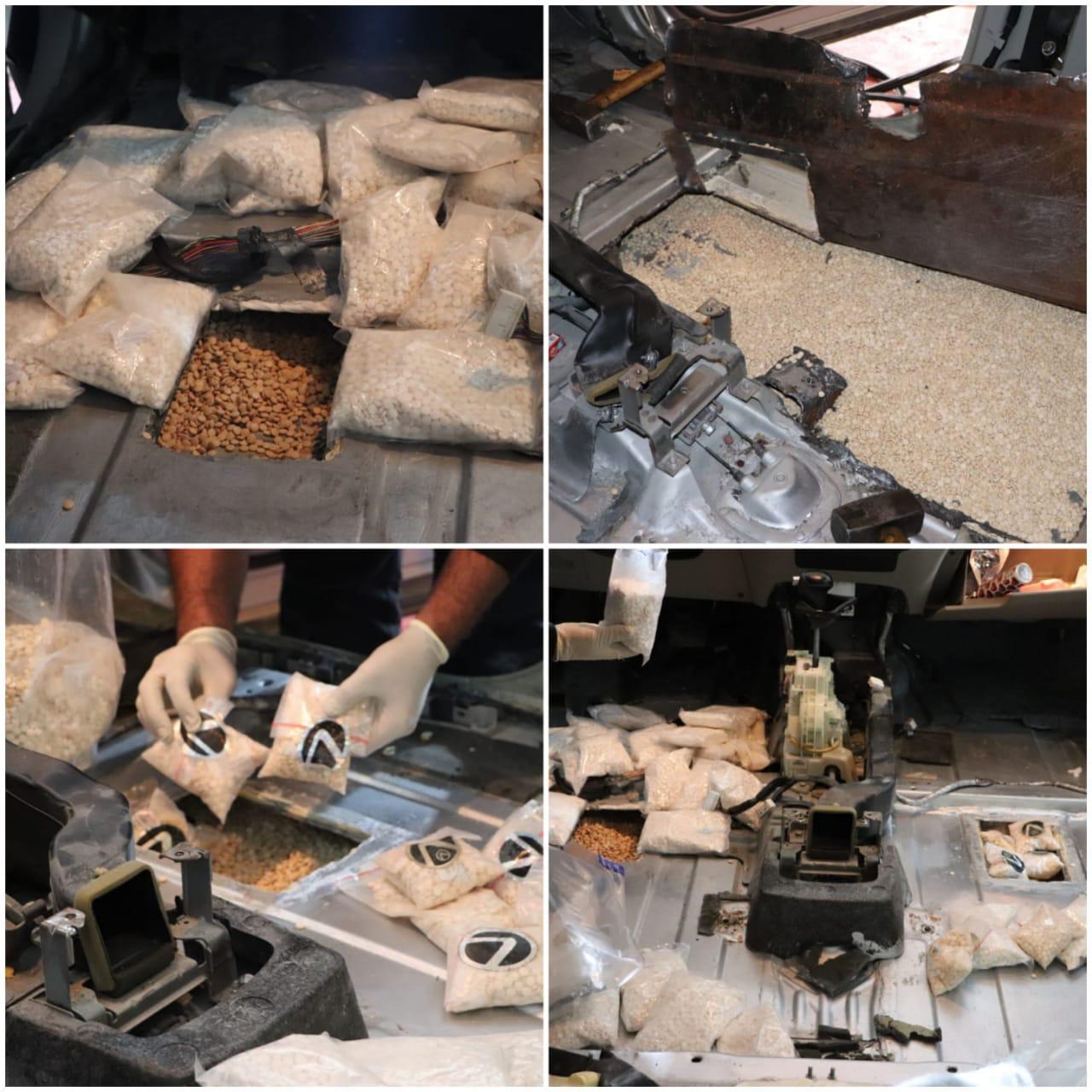 ضبط 6 أشخاص حاولوا تهريب نصف