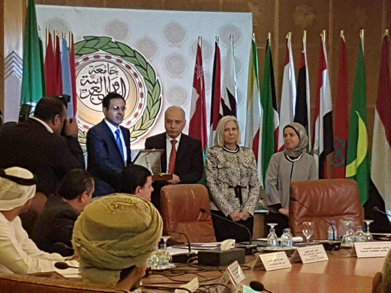 جامعة الدول العربية تكرم الأردني الدكتور