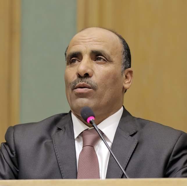 النائب صوان الشرفات يشكر الملك 